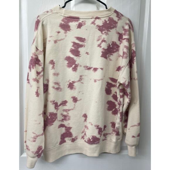 Star Wars women's medium crew neck long sleeve tie dye sweatshirt baby yoda - Picture 4 of 7